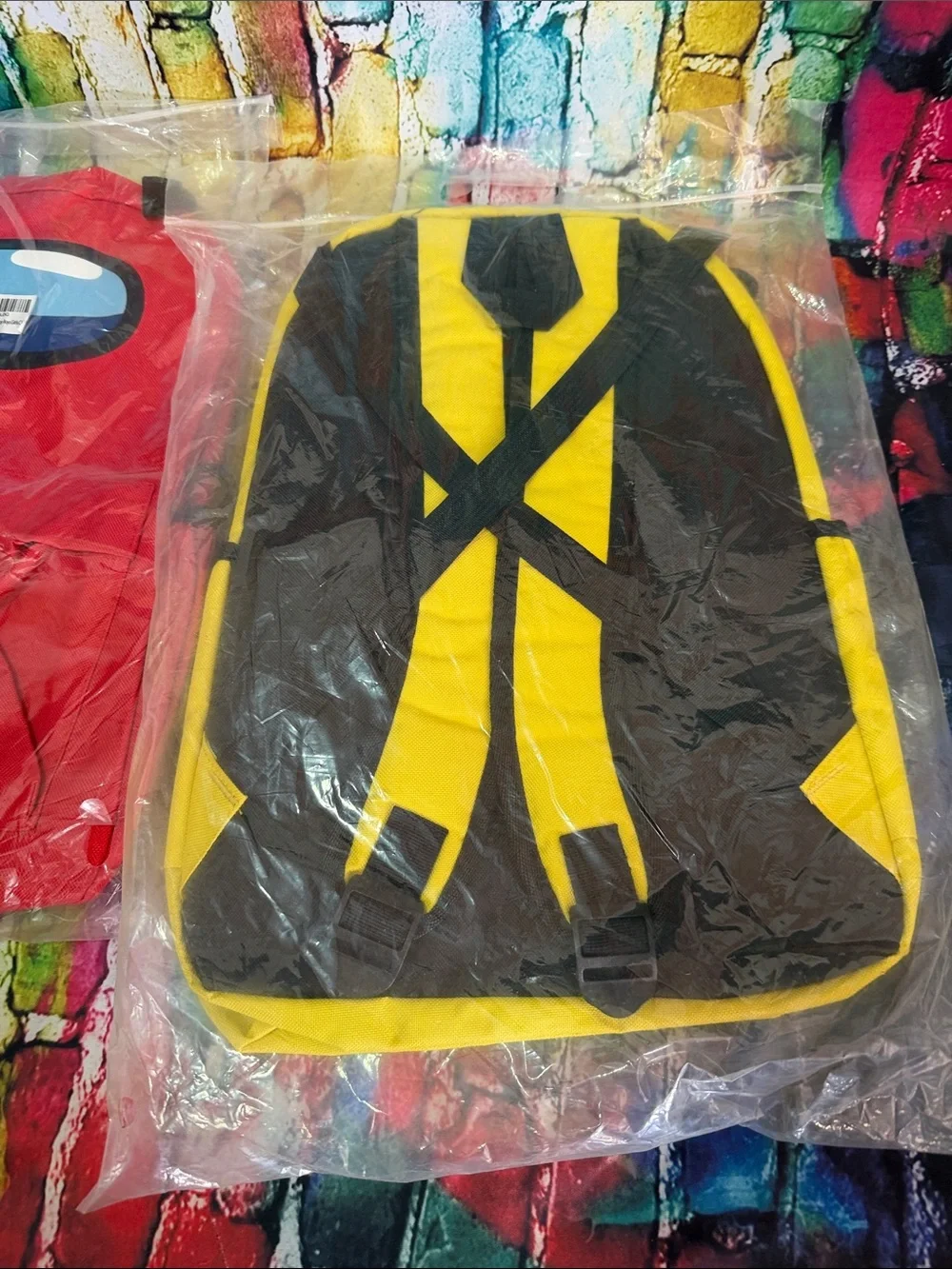 Kids Character Backpack - Yellow, Red, Pink all 3 one price